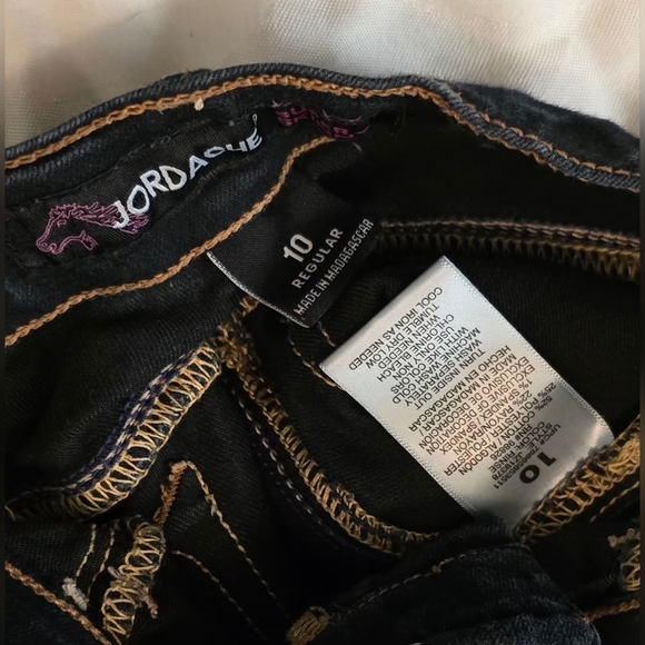 ๐งก Girl's Lot Of Skinny Jeans 3 Pairs Abercrombie, Vigooss 10 - Picture 8 of 13